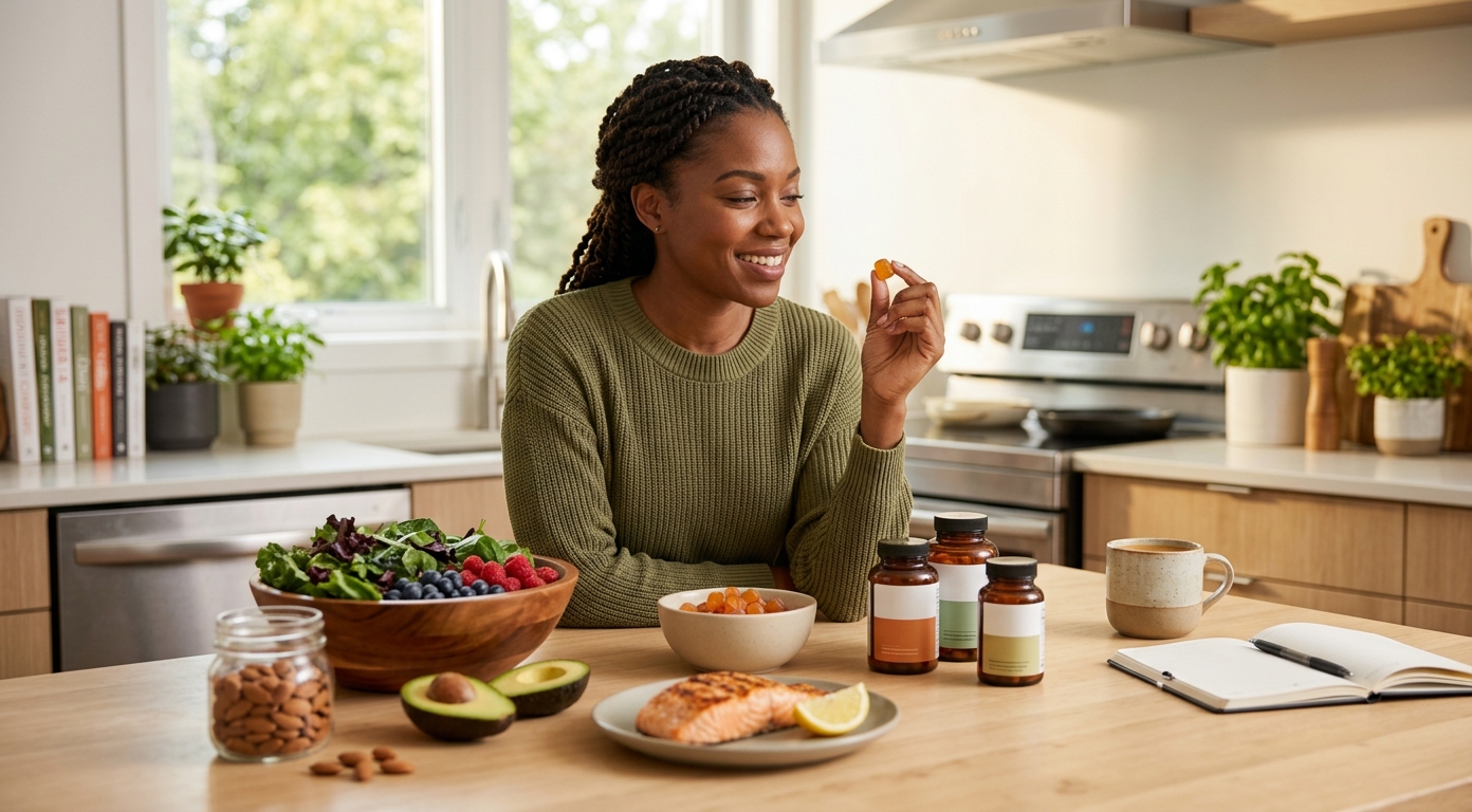 Vitamins for Black Women and women's daily wellness supplements